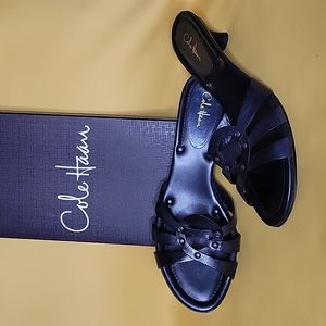 Black Rhonda Slide by Cole Haan